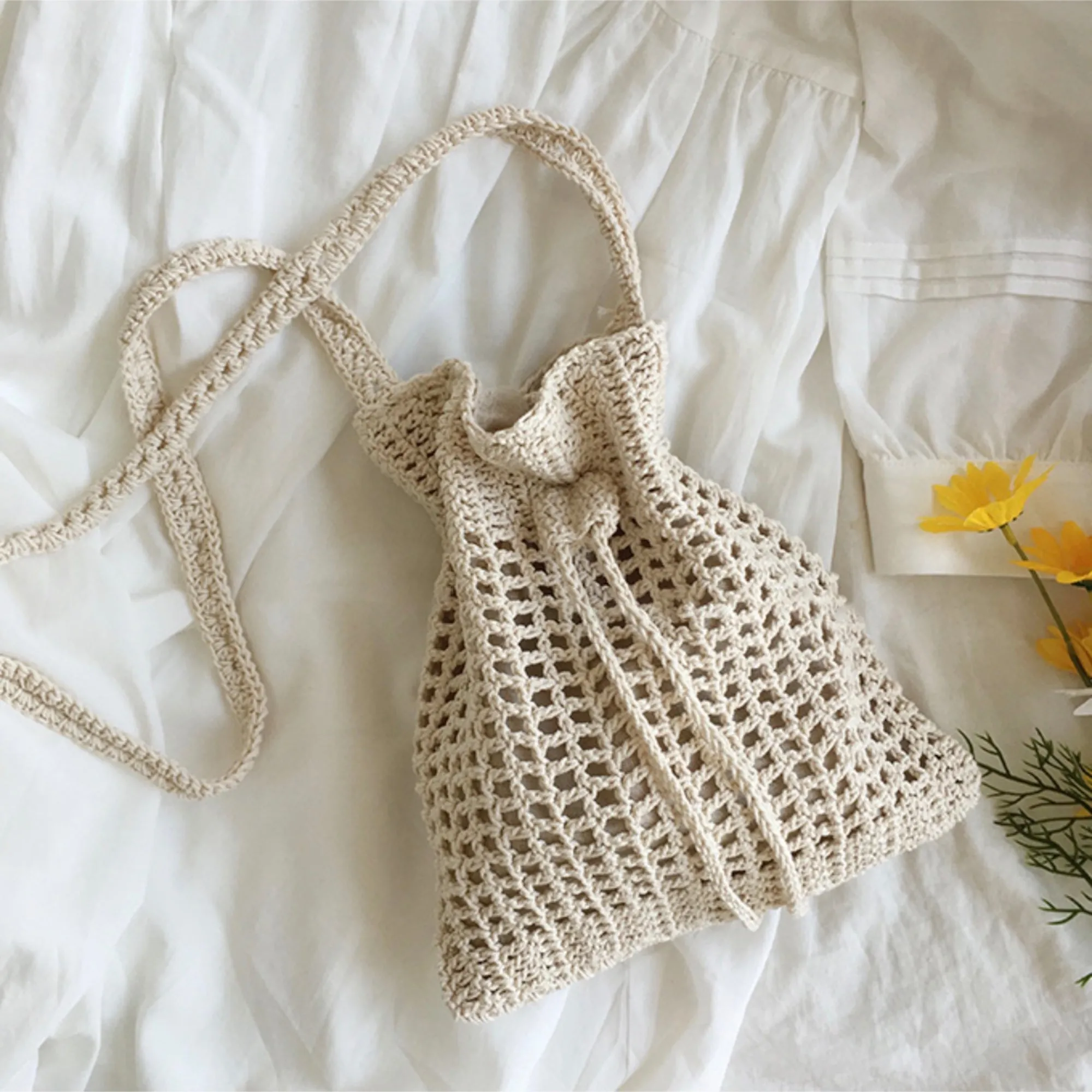 Elena Handbags Handmade Crochet Crossbody Handbags