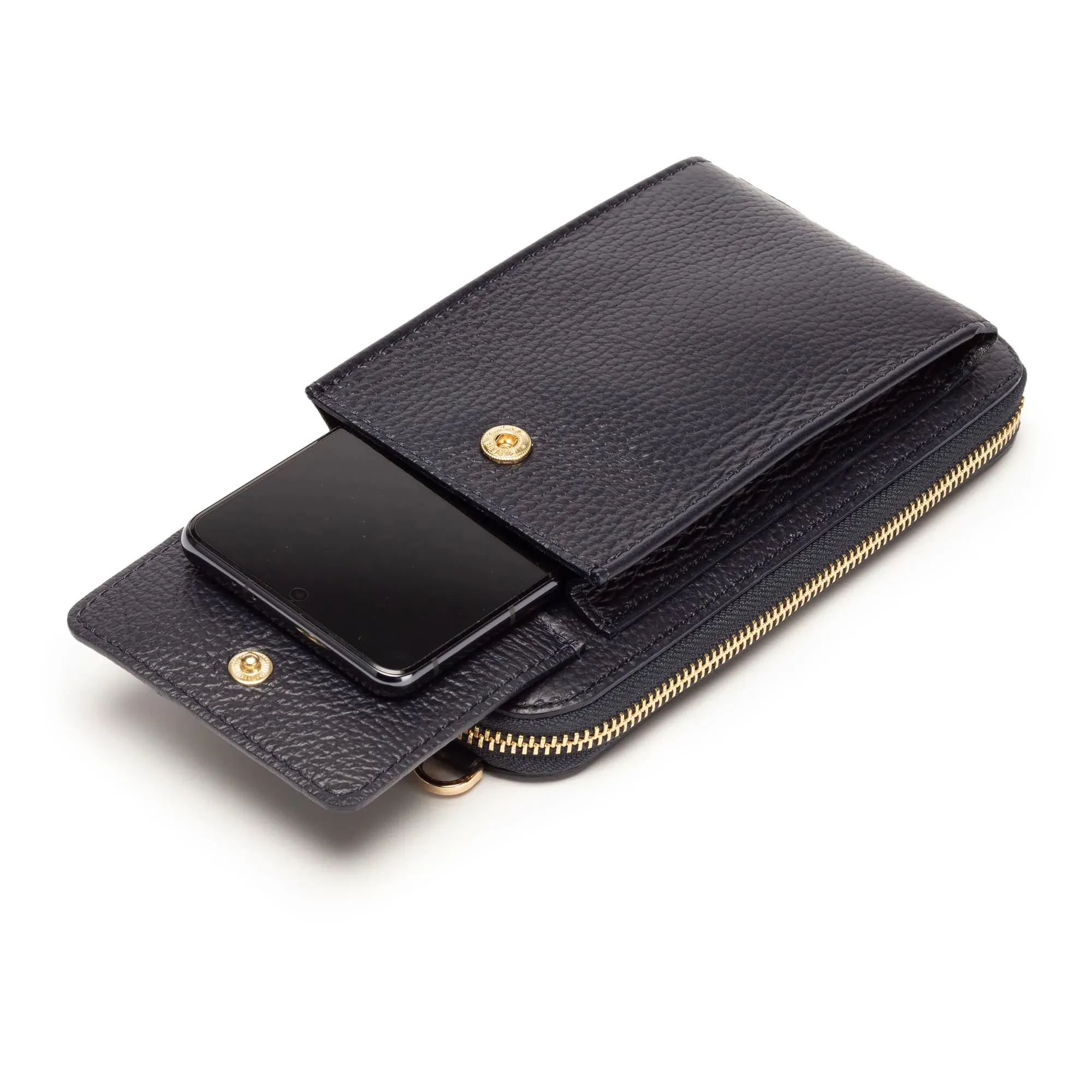 Elie Beaumont Phone Bag in Navy