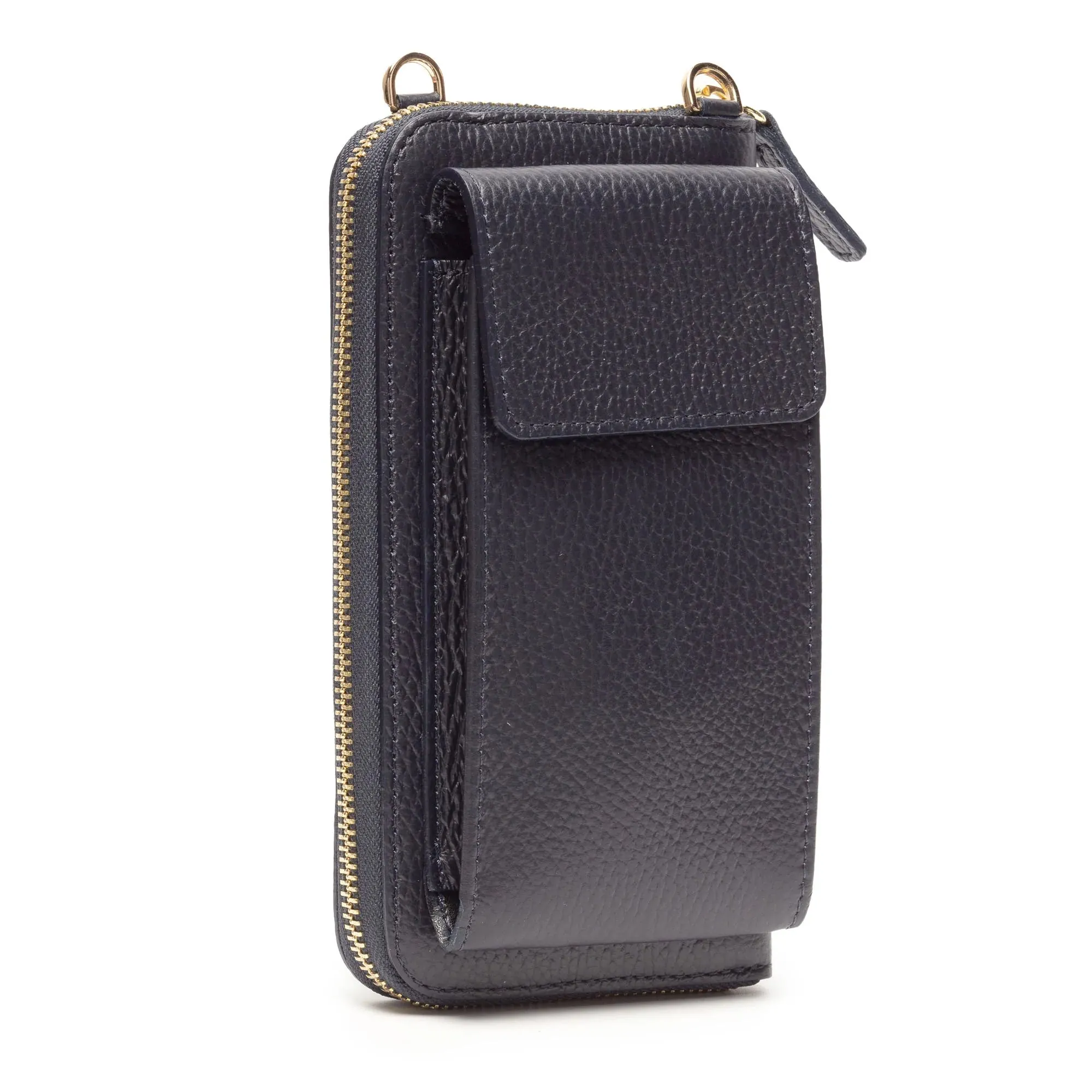 Elie Beaumont Phone Bag in Navy