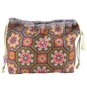 Emma Ball - Drawstring Bag - Persian Tiles by Janie Crow