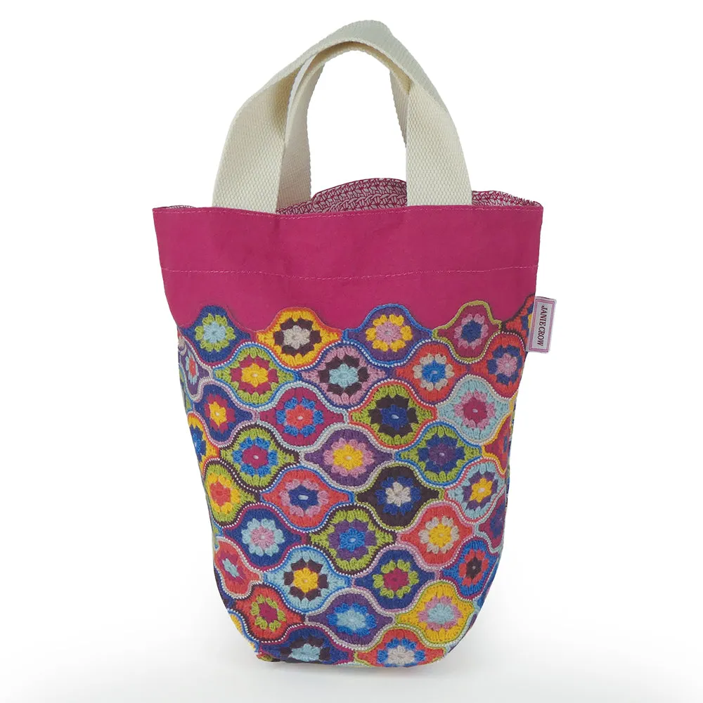 Emma Ball - Small Bucket Bag - Mystical Lanterns by Janie Crow