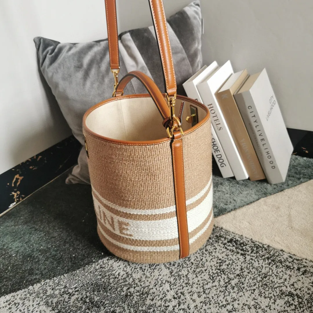 FI x Celine Womens 16 Bucket Bag For Woman 23cm/9in