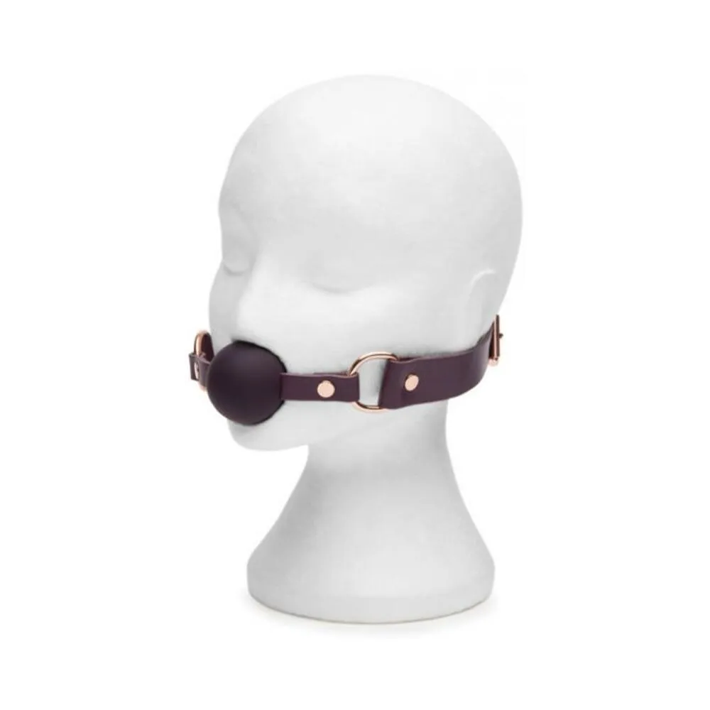 Fifty Shades Cheri Leather Ball Gag