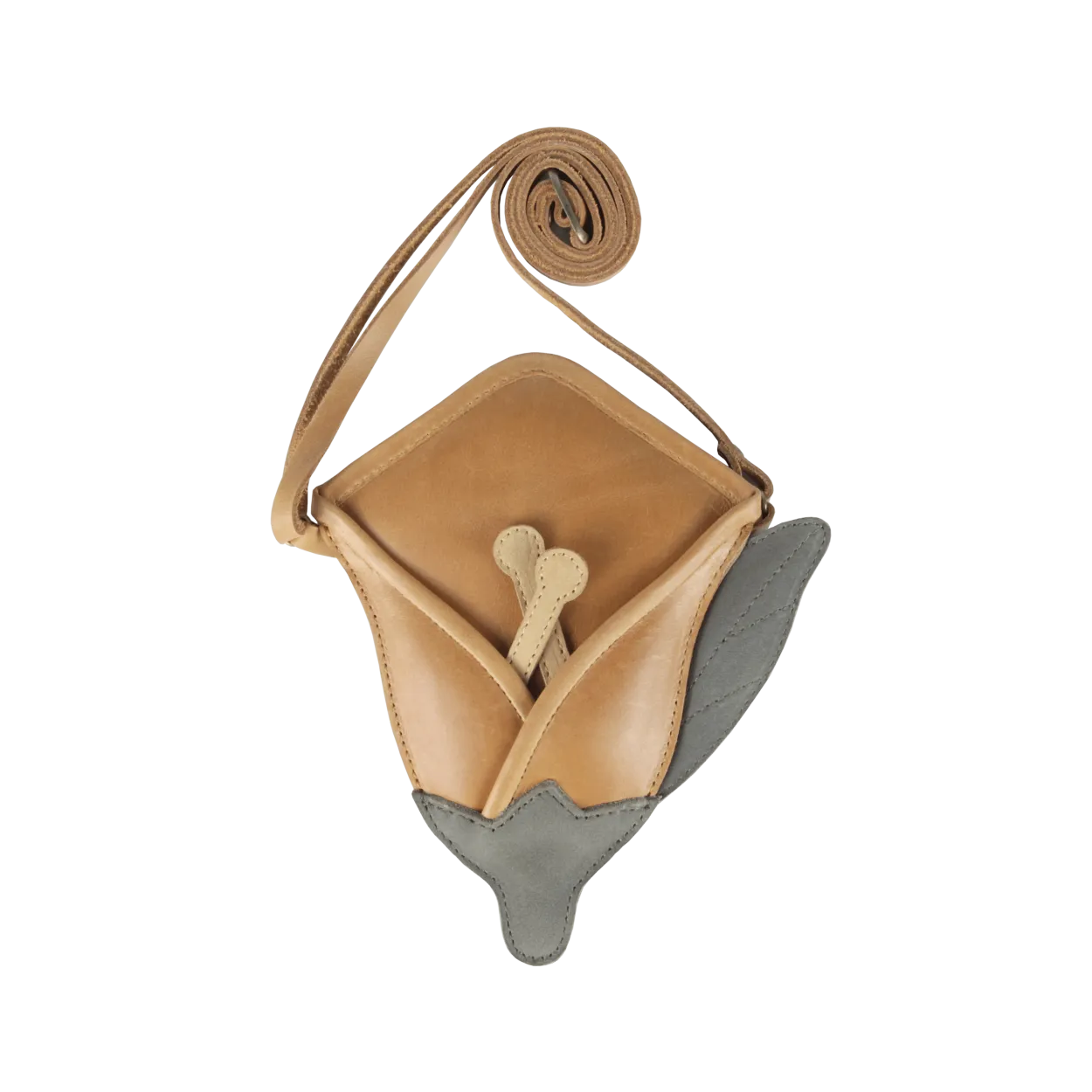 Flows Purse | Calla | Camel Classic Leather