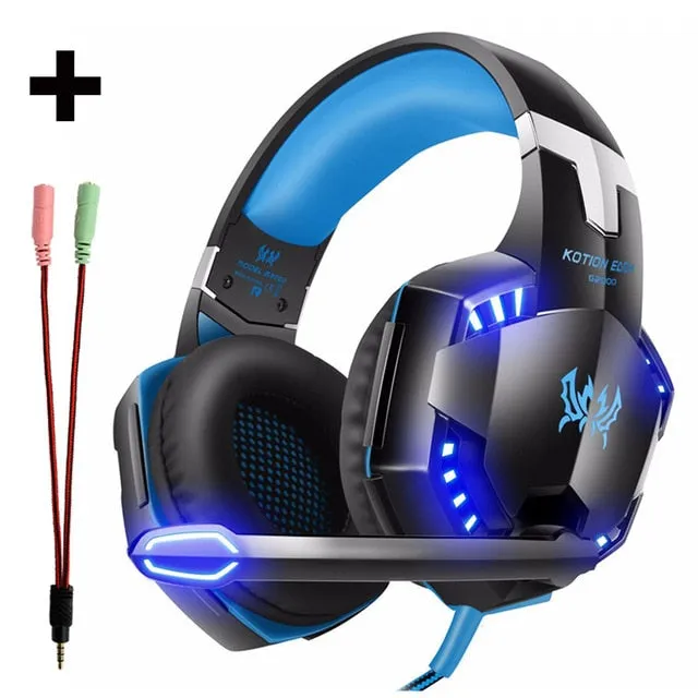 Gamer Stereo Headphone With Mic