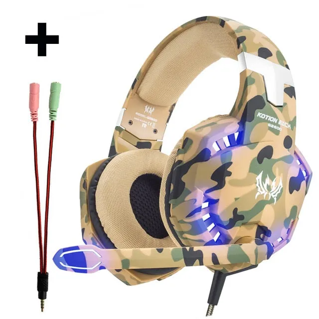 Gamer Stereo Headphone With Mic