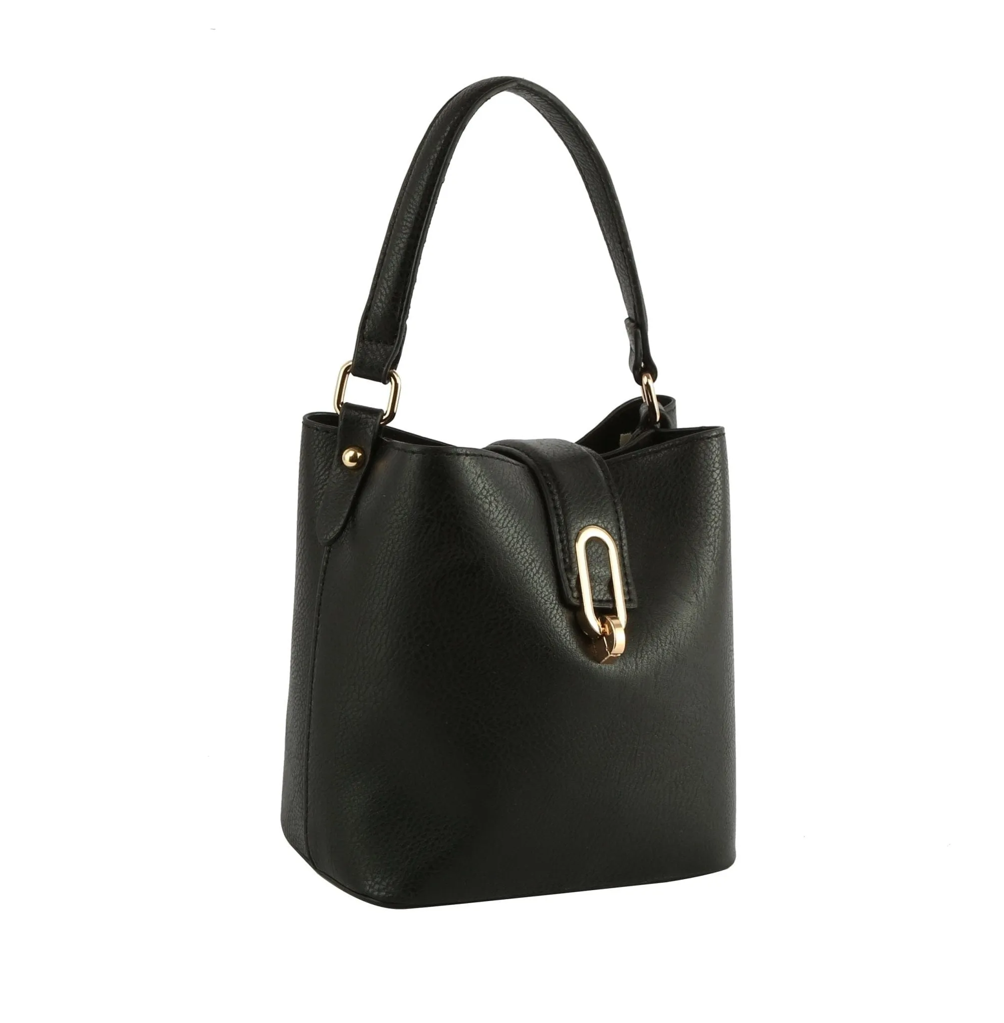 GL0031 Twist Lock Mini Bucket Bag