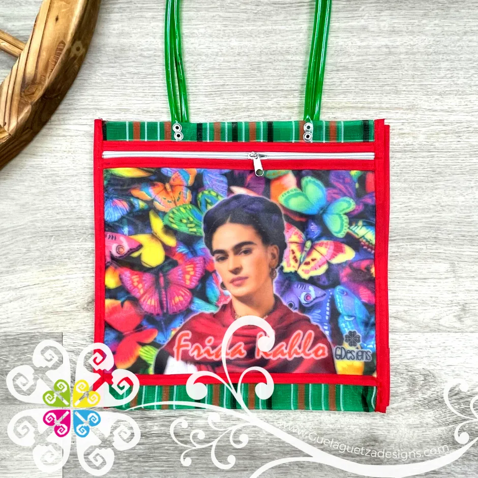 Green Lines Medium Frida - Shopping Morral