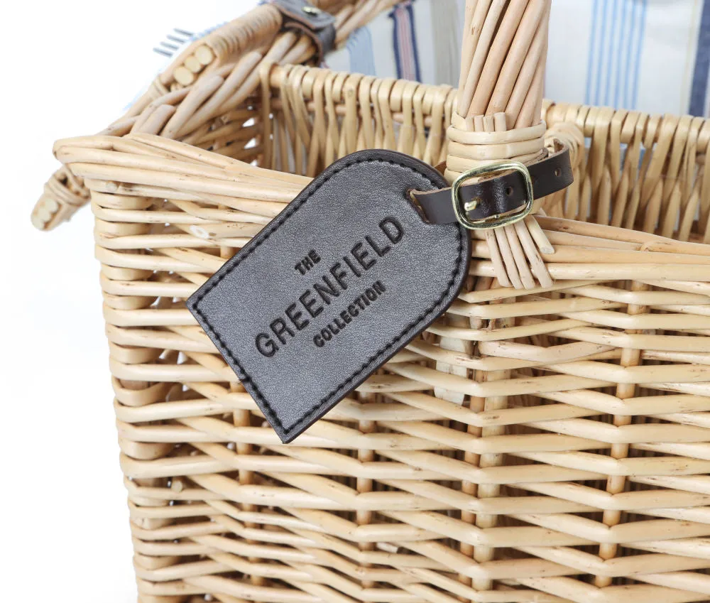 Greenfield Collection Arundel Willow Picnic Hamper for Two People