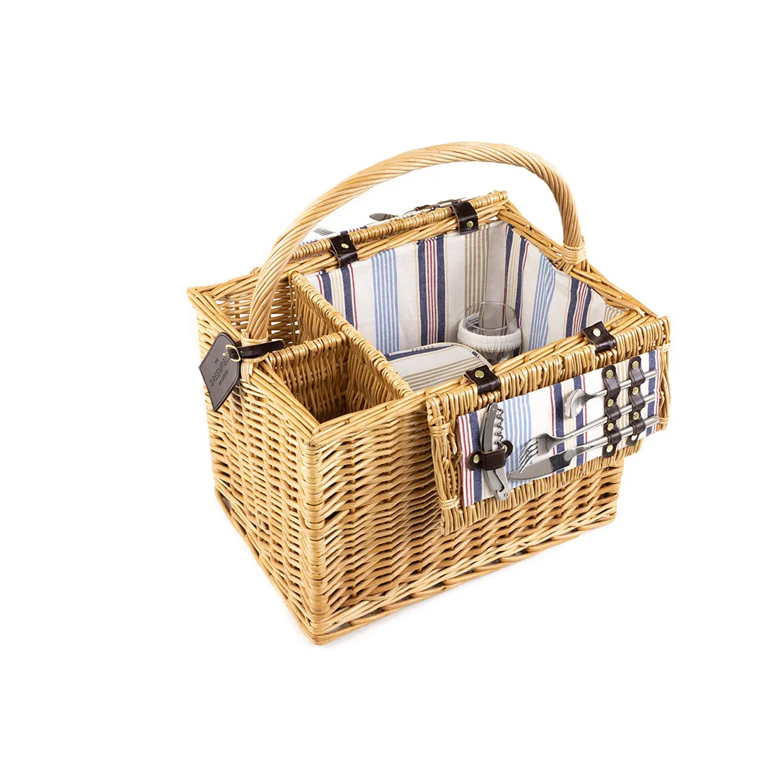 Greenfield Collection Arundel Willow Picnic Hamper for Two People