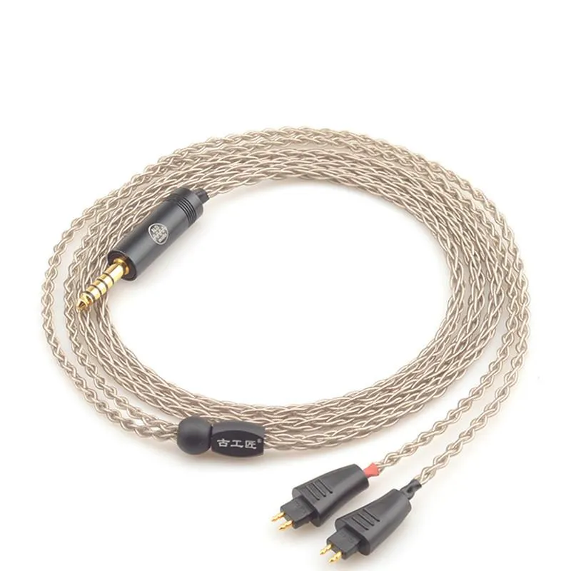 GUCraftsman 6N Silver TH610 TH900 MK2 TH909 2.5/4.4/XLR Balance Headphone Upgrade Cable