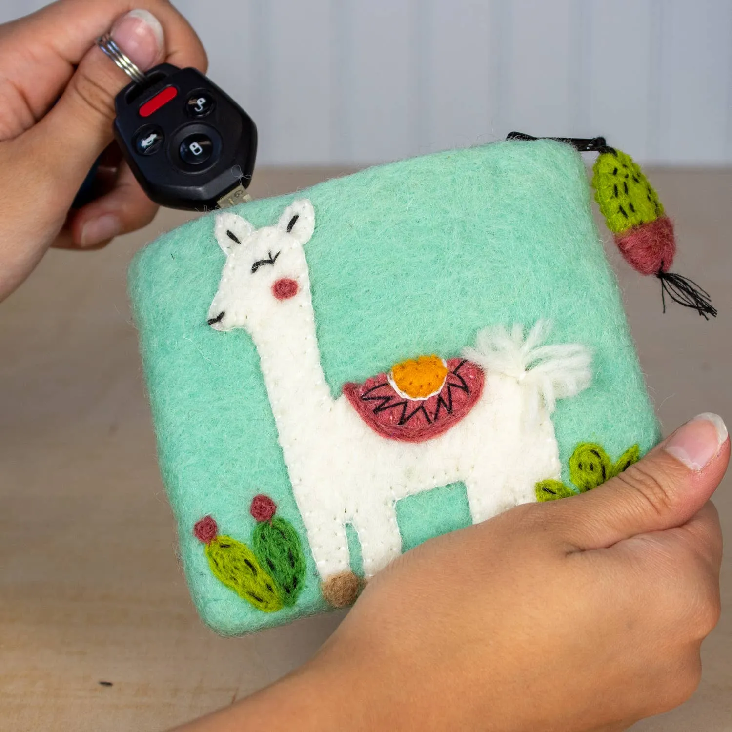 Happy Llama Coin Purse