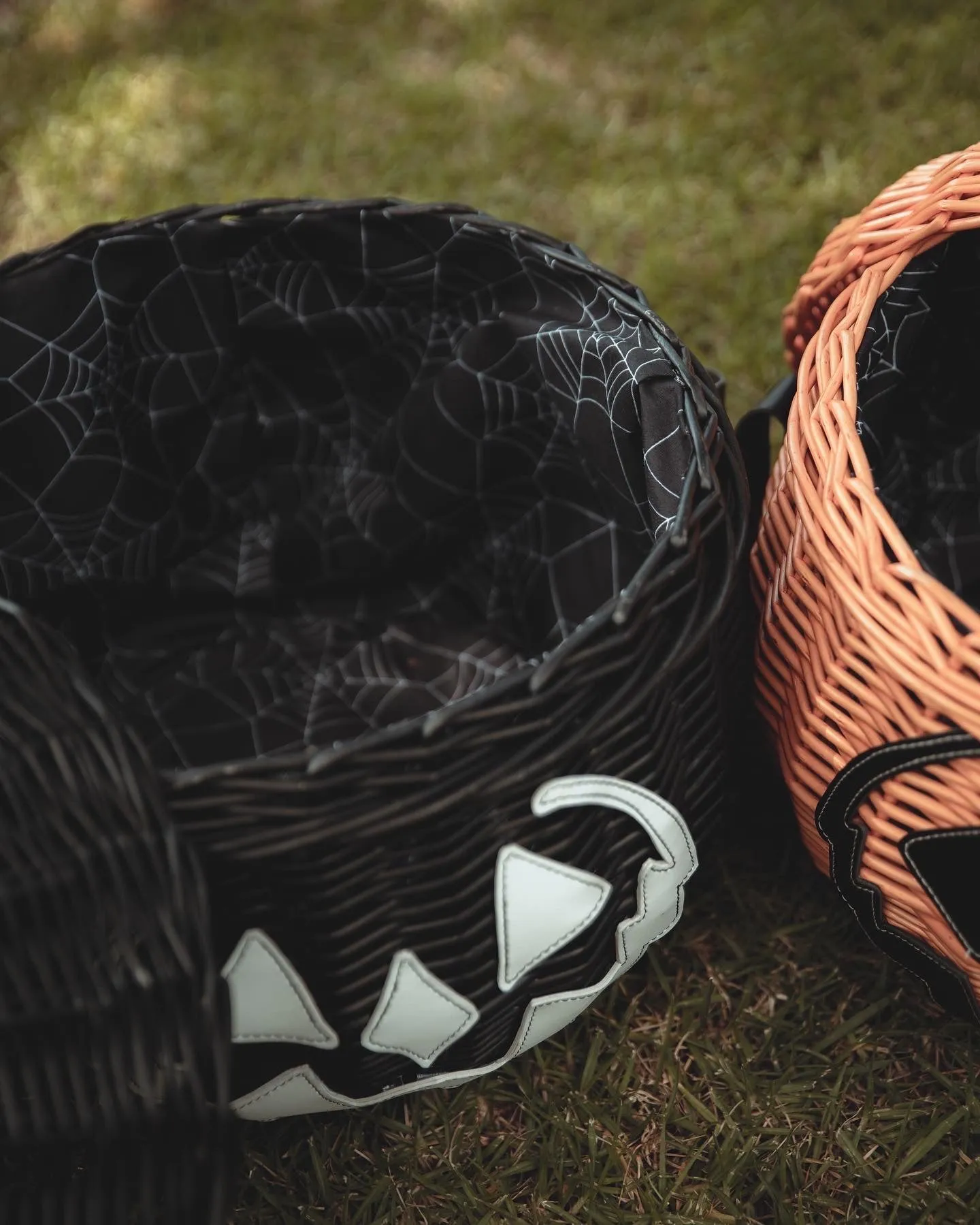 Haunted Hallows Picnic Basket (Orange)