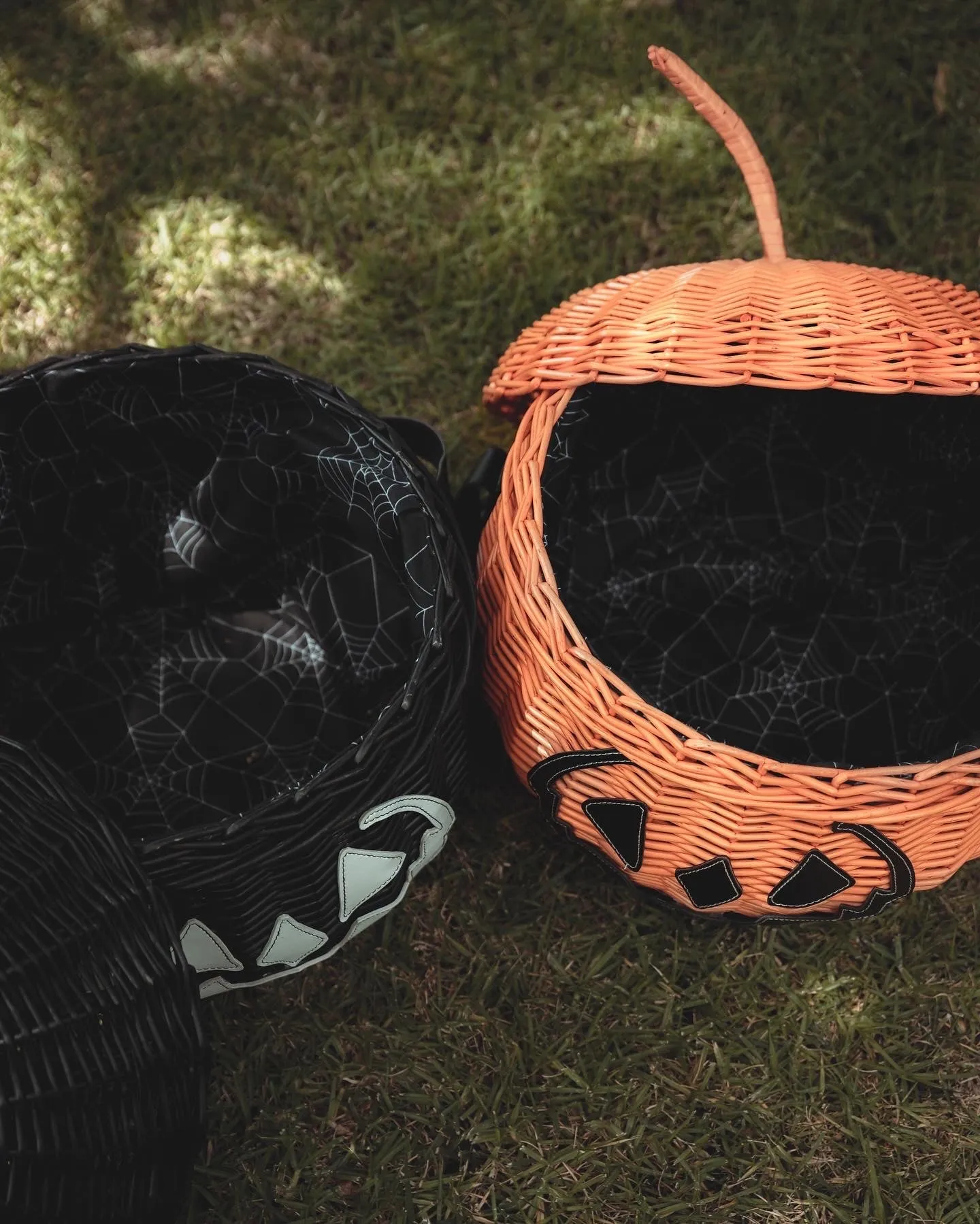 Haunted Hallows Picnic Basket (Orange)