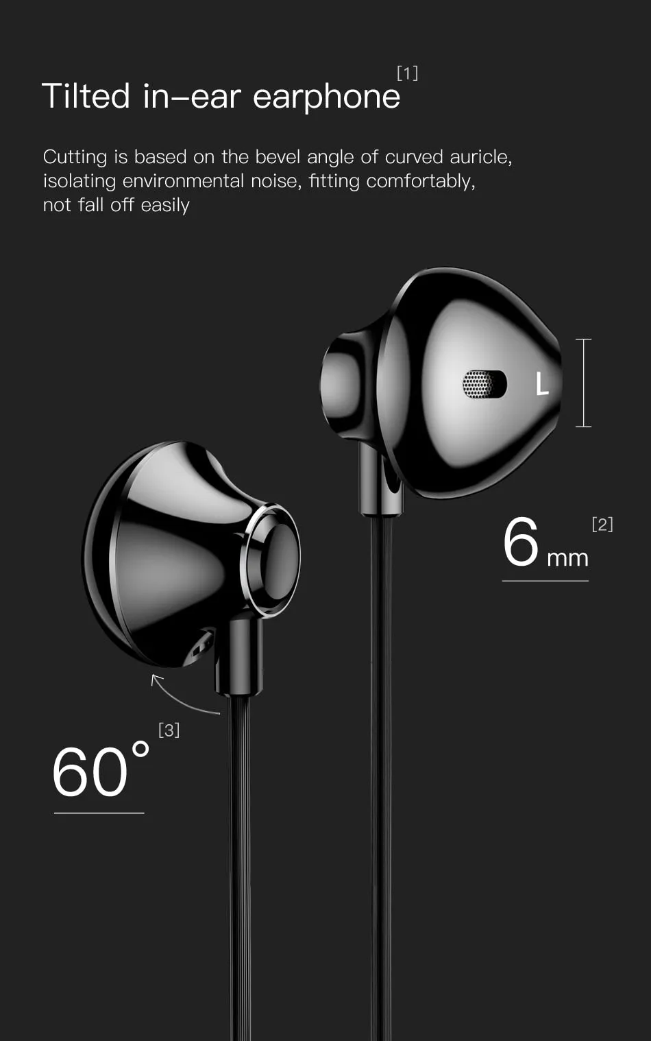 In-ear Stereo Bass Earphones