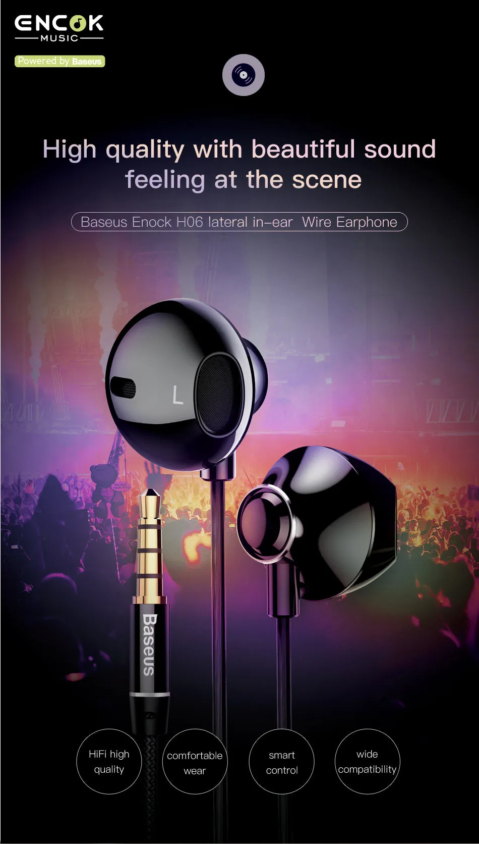 In-ear Stereo Bass Earphones