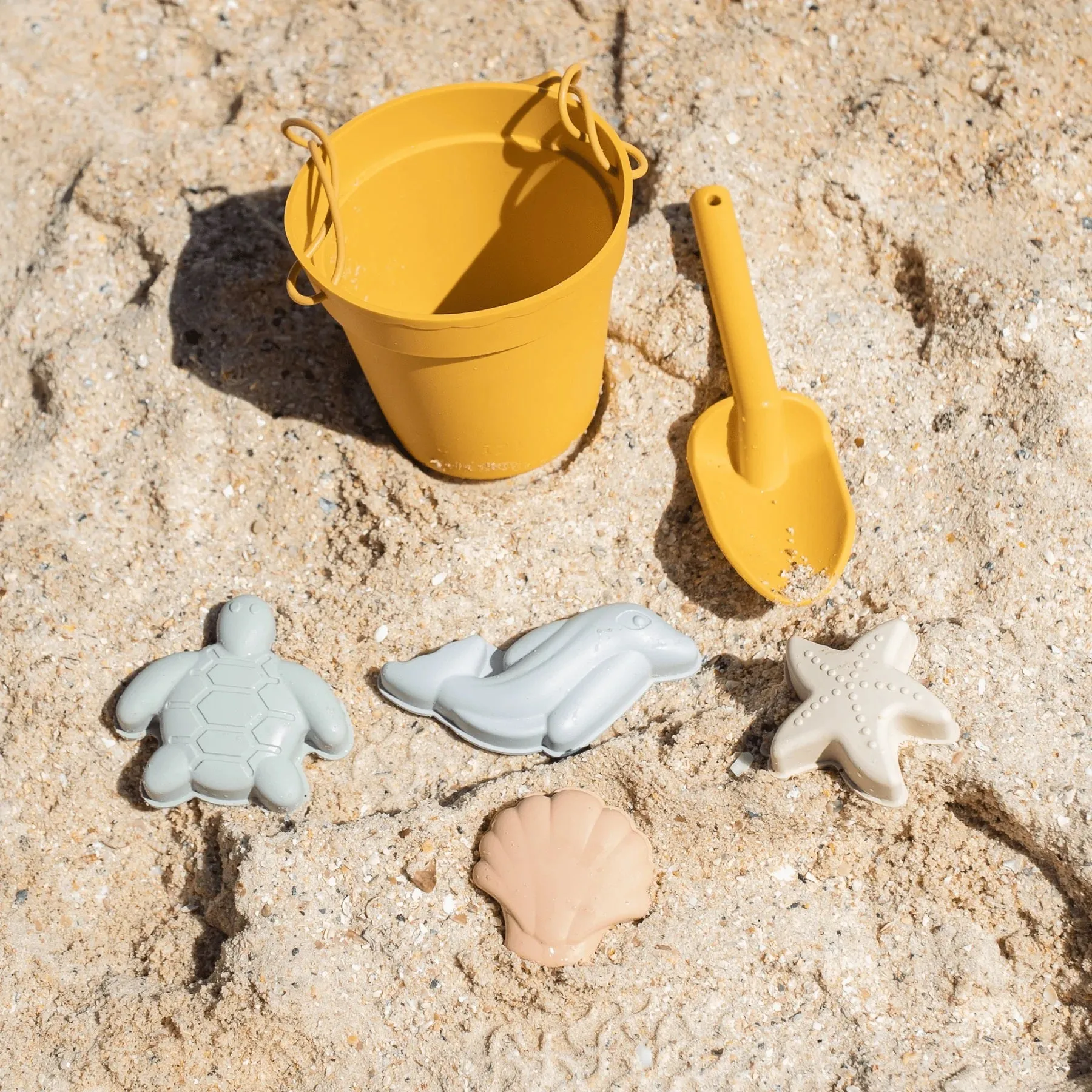 Izimini Beach Toys Set - Mustard