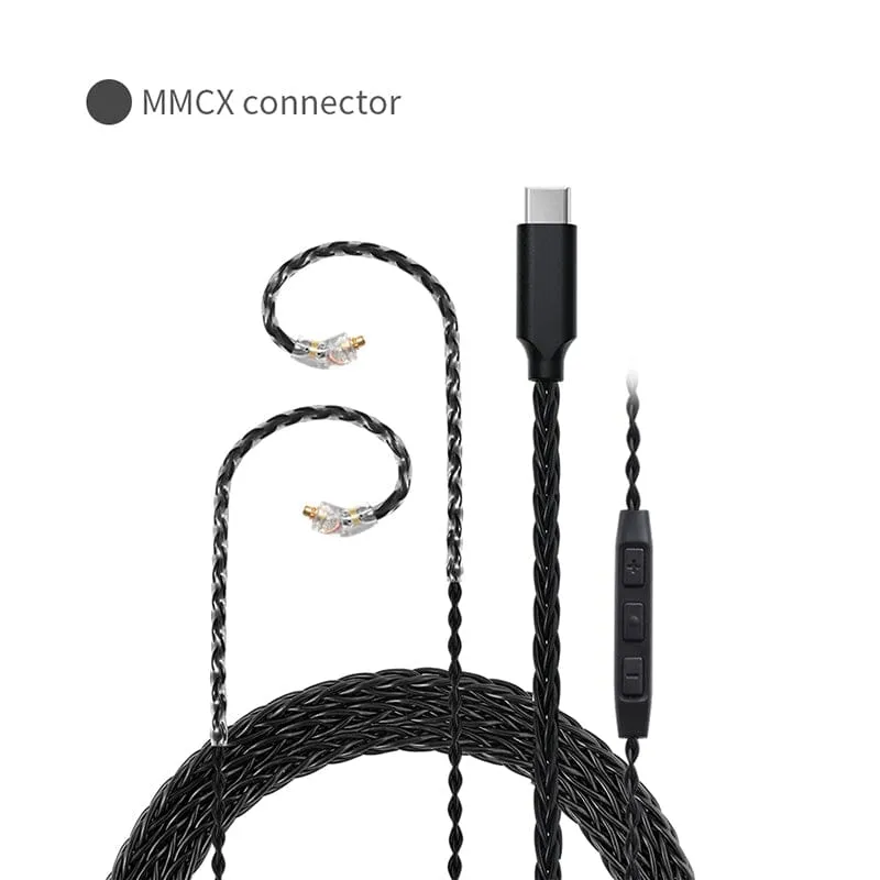 JCALLY TC08 Pro TYPE-C Earphone Upgrade Cable