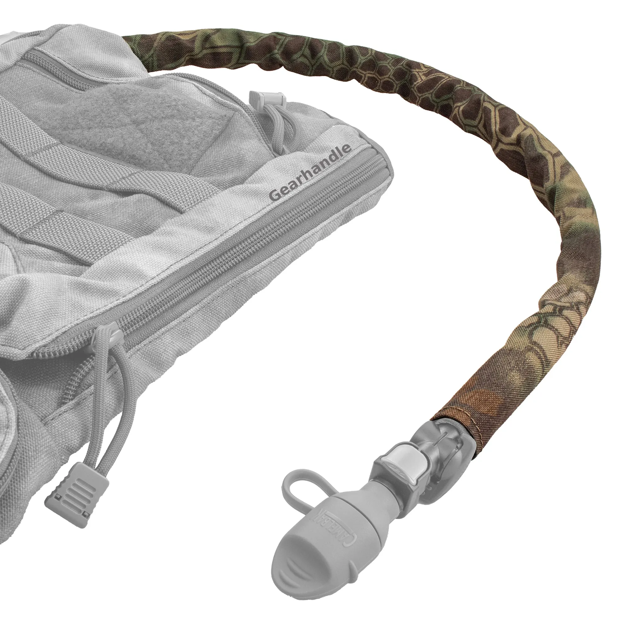 Kryptek Mandrake Non Insulated Drink Tube Sleeve