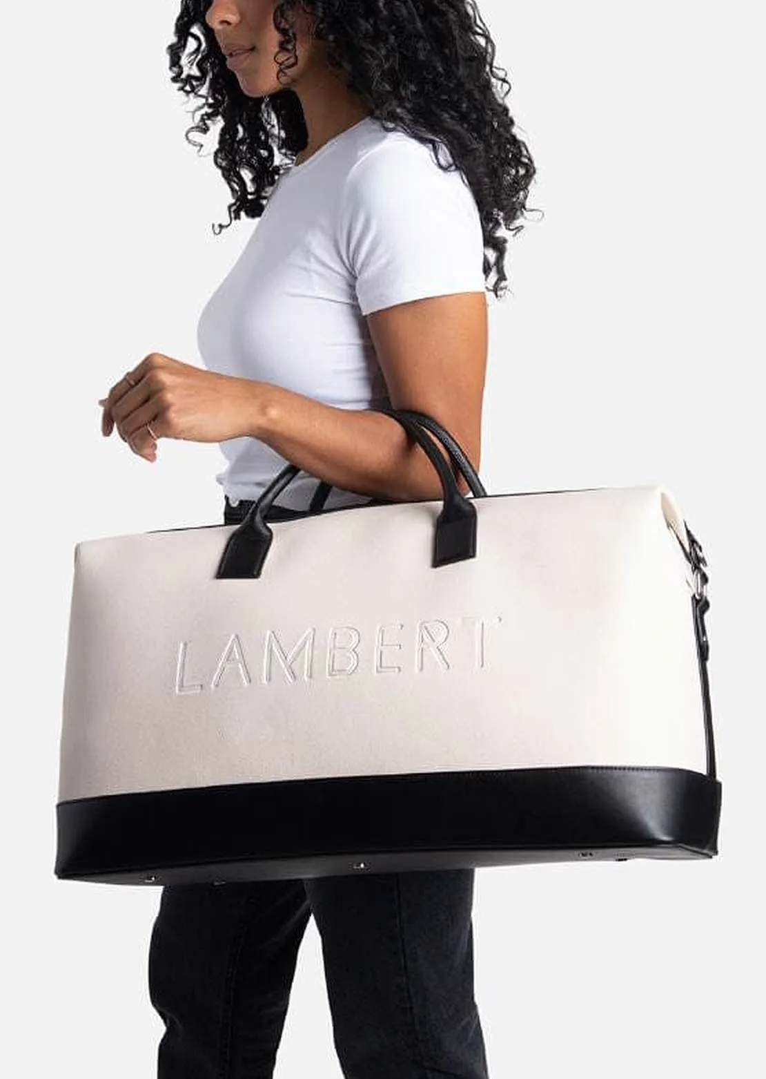 Lambert Women's June Vegan Leather Travel Tote Bag