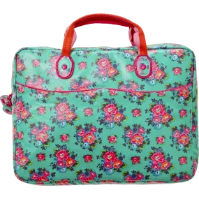 Laptop Bag in Dutch Rose Print