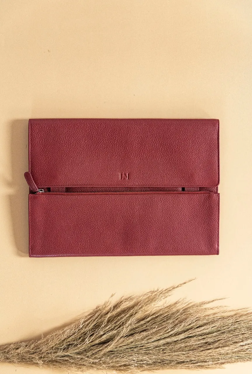 Le Mira 'The Multi' Genuine Leather Laptop Cover