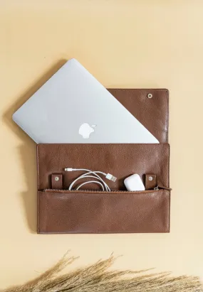 Le Mira 'The Multi' Genuine Leather Laptop Cover