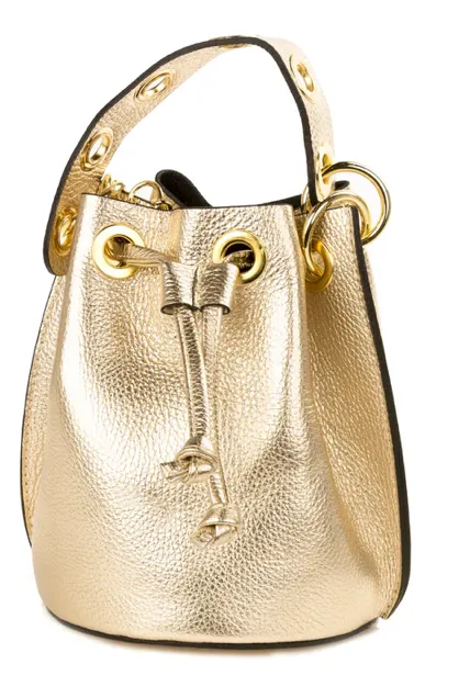 Leather Bucket Bag