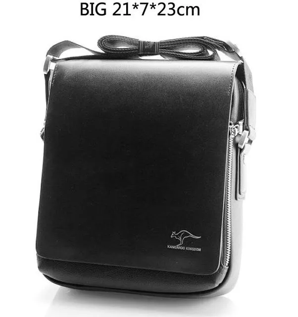 leather men shoulder bag,