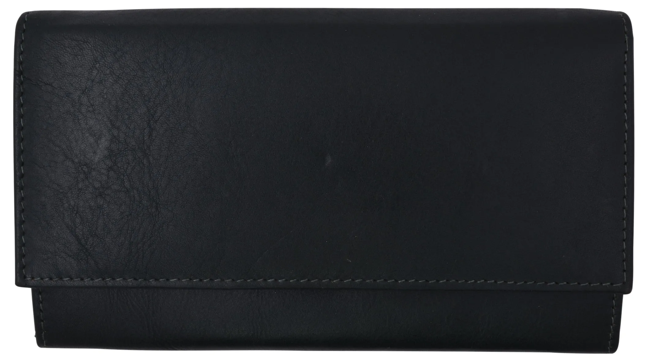 Leather Womens Wallet Ladies Clutch With Removable Checkbook Cover RFID Blocking