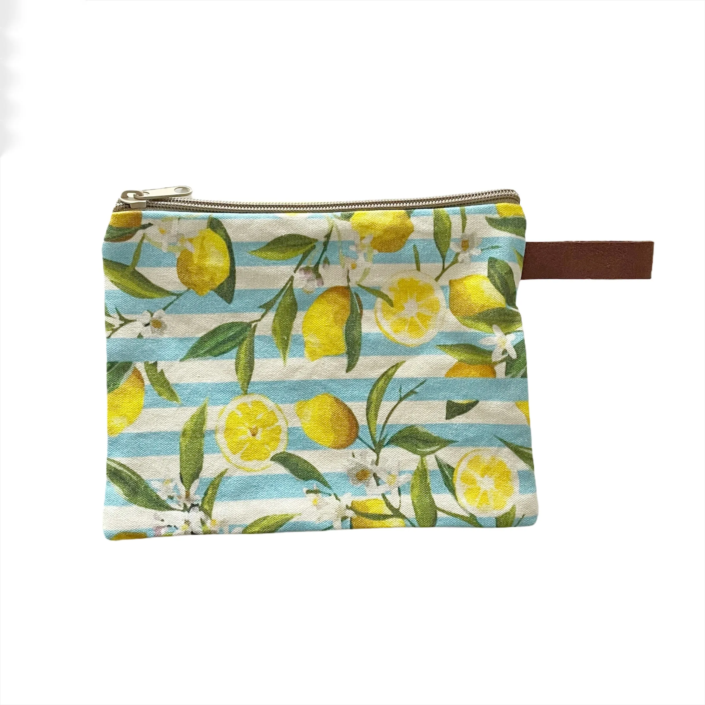 Lemon Print Coin Purse