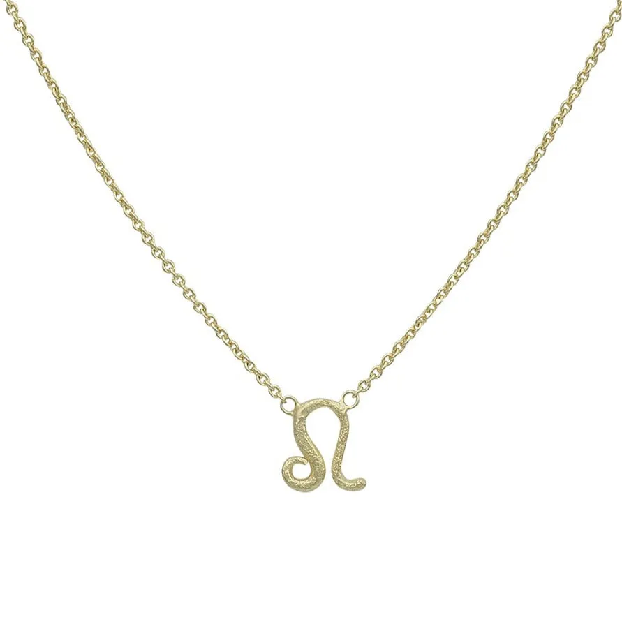 Leo Gold Vermeil Necklace