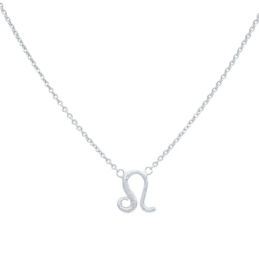 Leo Silver Necklace