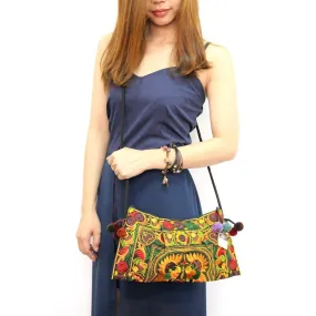 Leyla Embroidered Crossbody Purse - Thailand