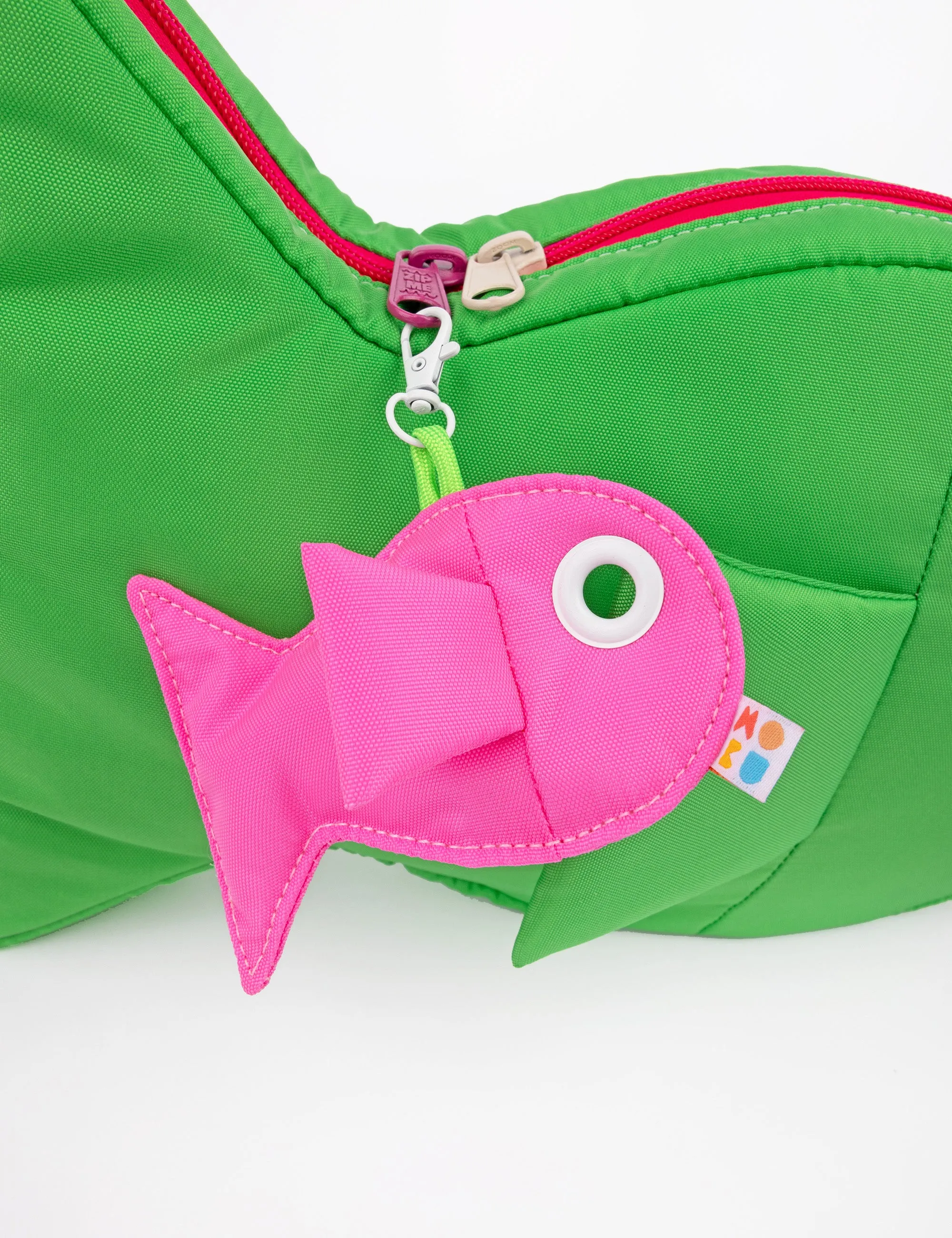 Light Pink Fish Keychain