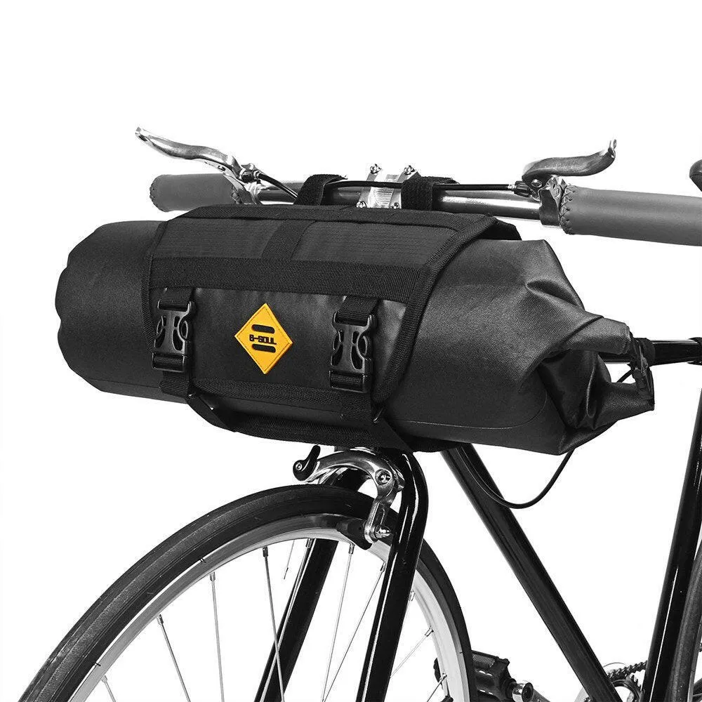 Lixada Waterproof Bicycle Handlebar Bag Cycling MTB Bike Front Basket Bag Pannier