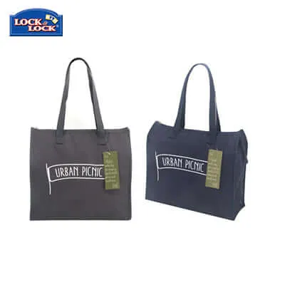 Lock & Lock Insulated Cooler Bag with Letter Design 18.0L