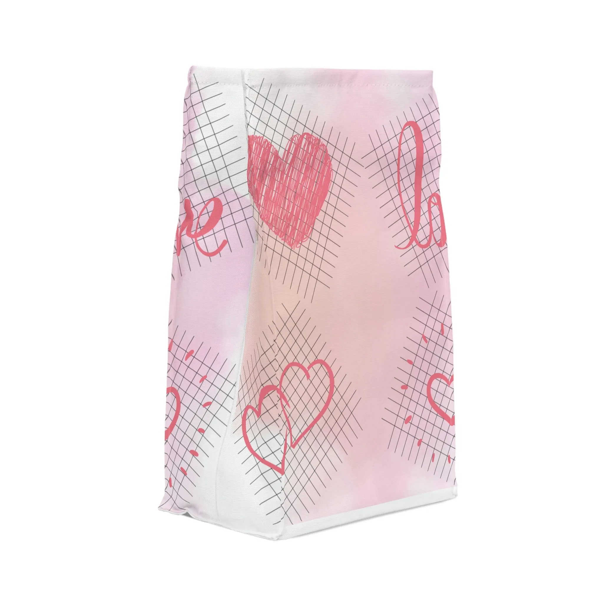 love Polyester Lunch Bag