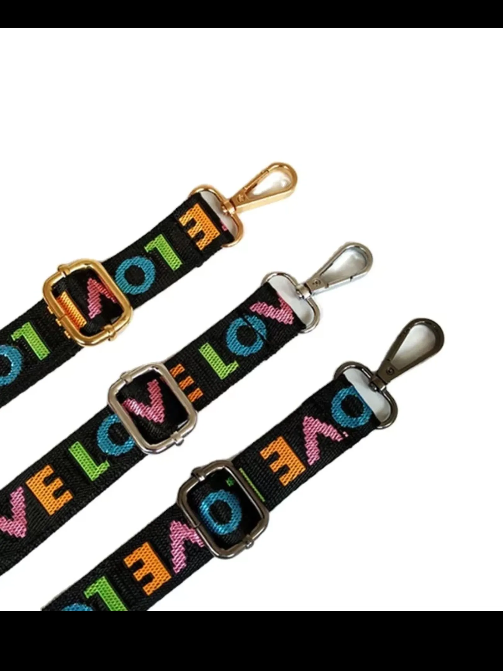 Love Strap - Multi Colored 2.5 cm