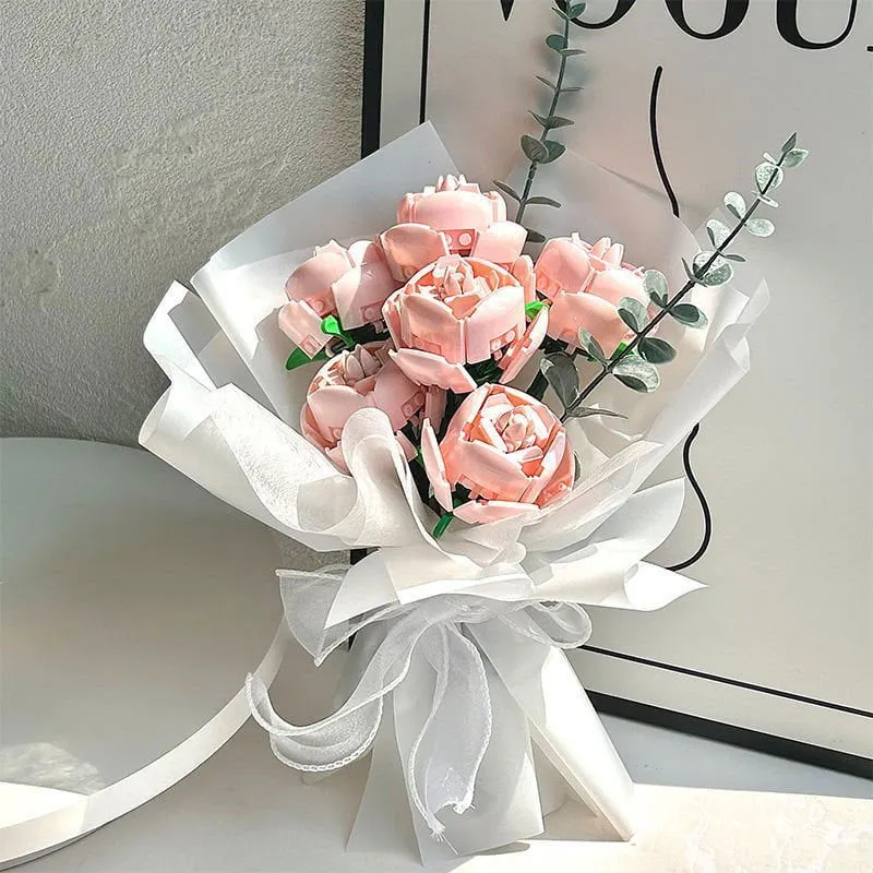 LovelyRLovely Building Blocks Rose Bouquet