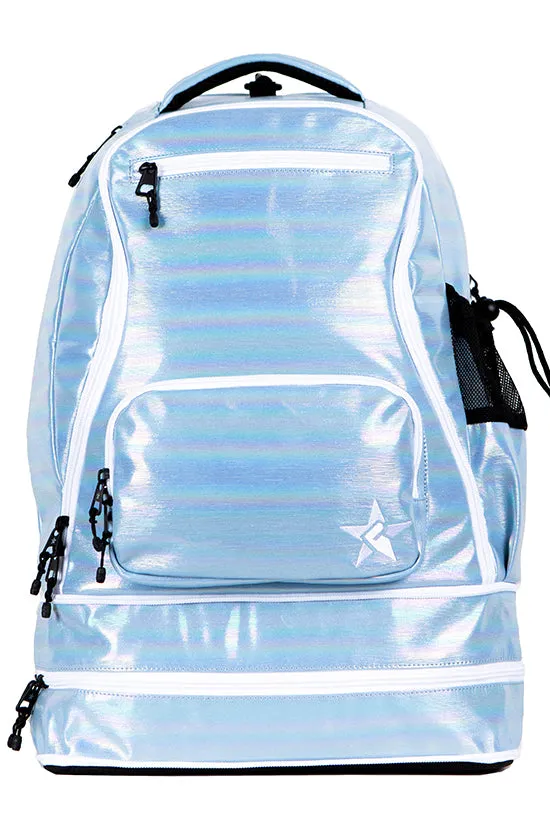 Luster in Cloud Rebel Dream Bag with White Zipper