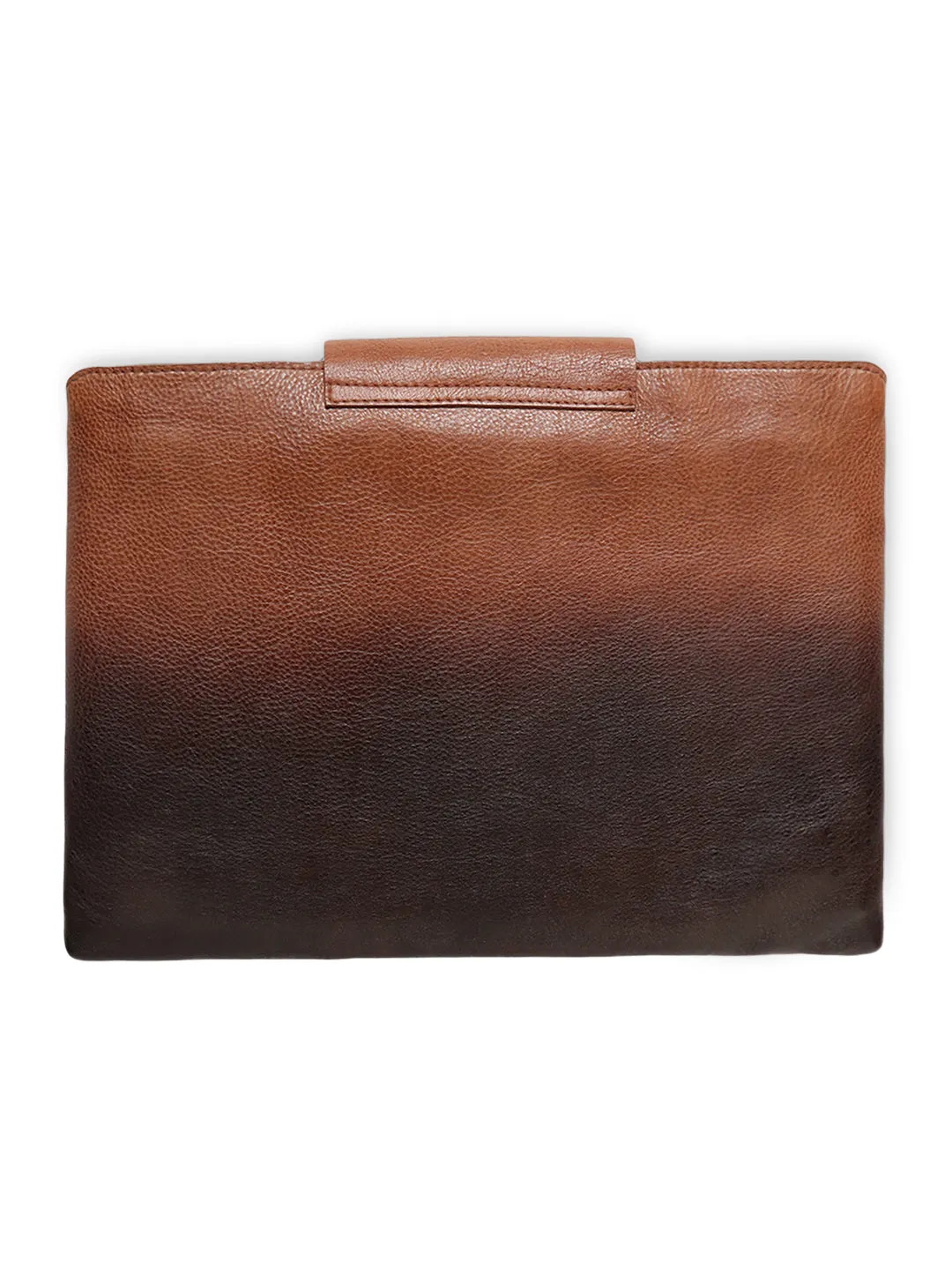 LuxeGuard Cognac with Brown Leather Laptop Sleeves