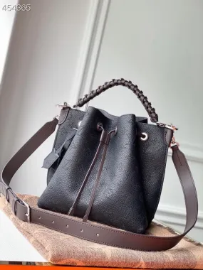 LV Muria Bucket Bag Black For Women,  Shoulder And Crossbody Bags 9.8in/25cm LV M55800