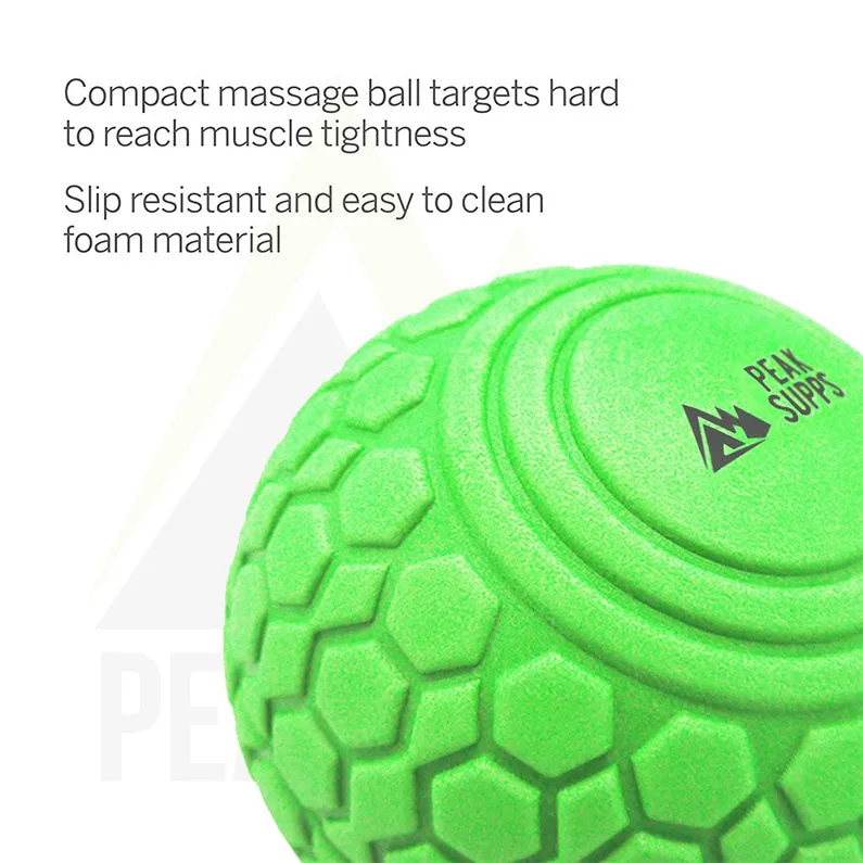 Massage Ball Set With Bag (Large EVA Ball, Peanut Ball, Lacrosse Ball)