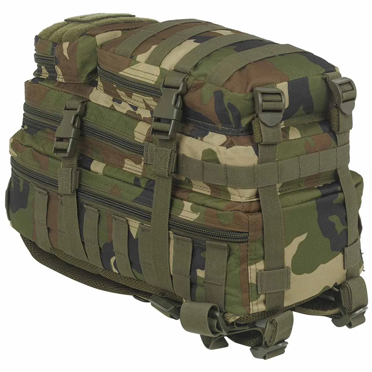 Mil-Tec MOLLE Assault Pack 20L Woodland Camo