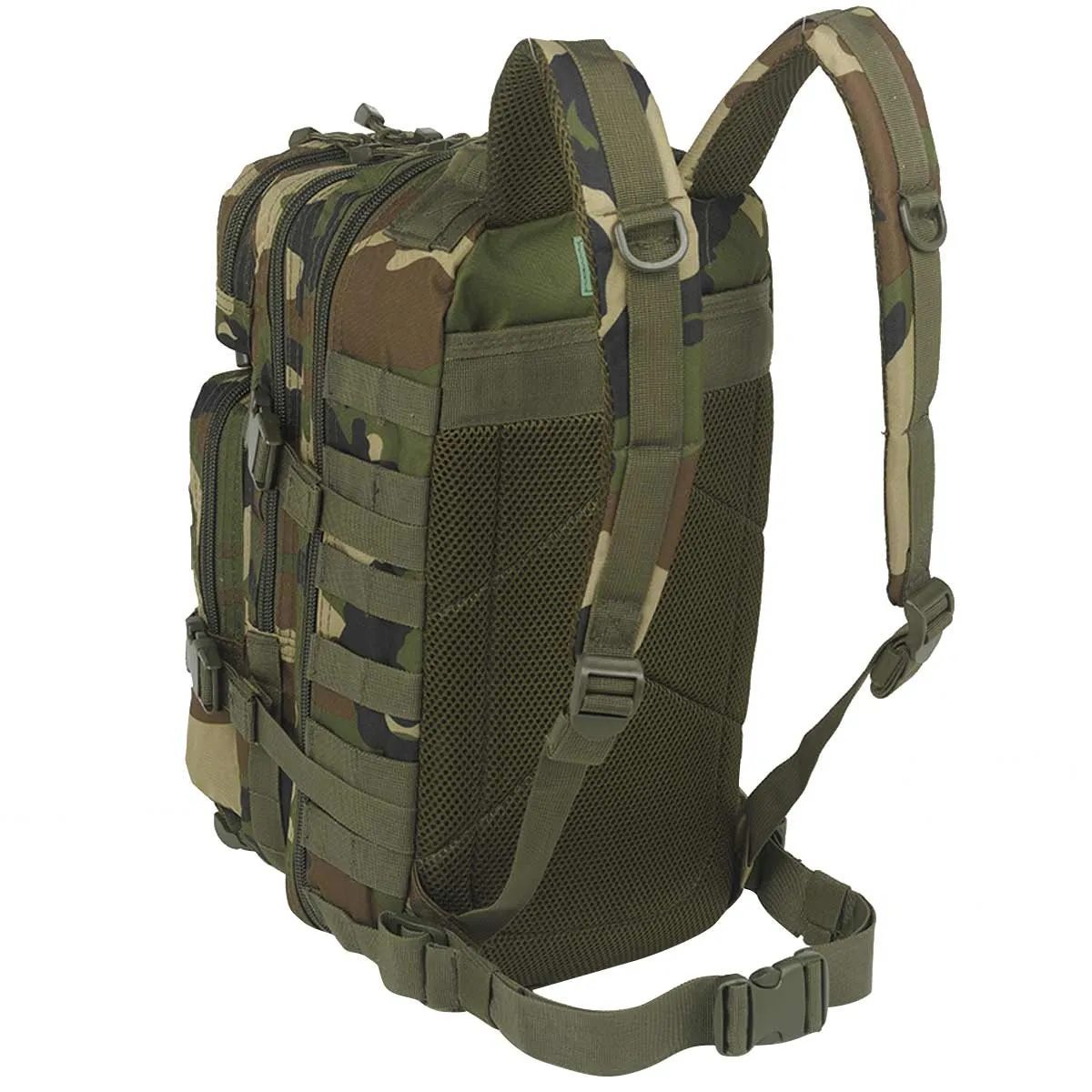 Mil-Tec MOLLE Assault Pack 20L Woodland Camo