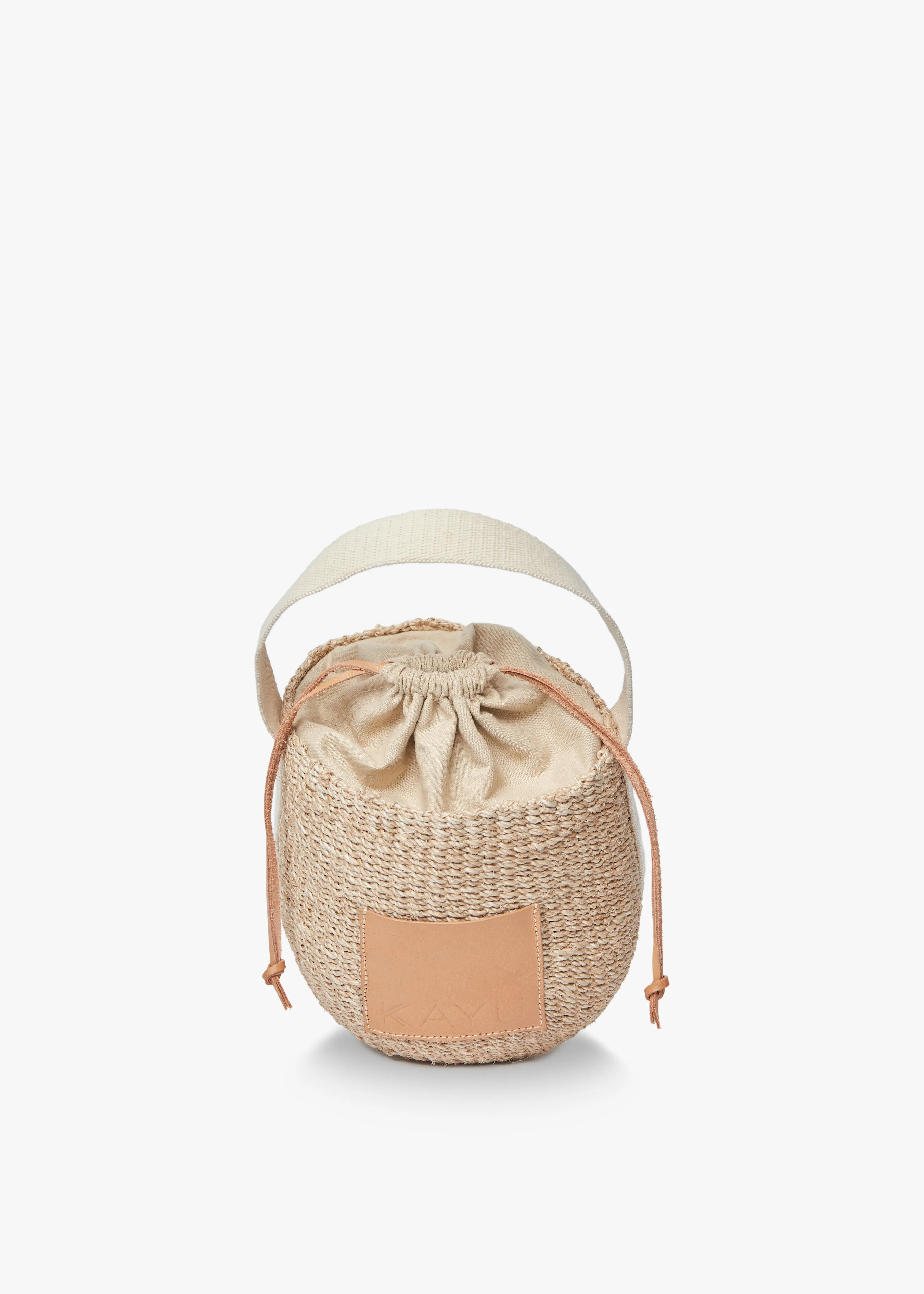 Mila Straw Bucket Bag