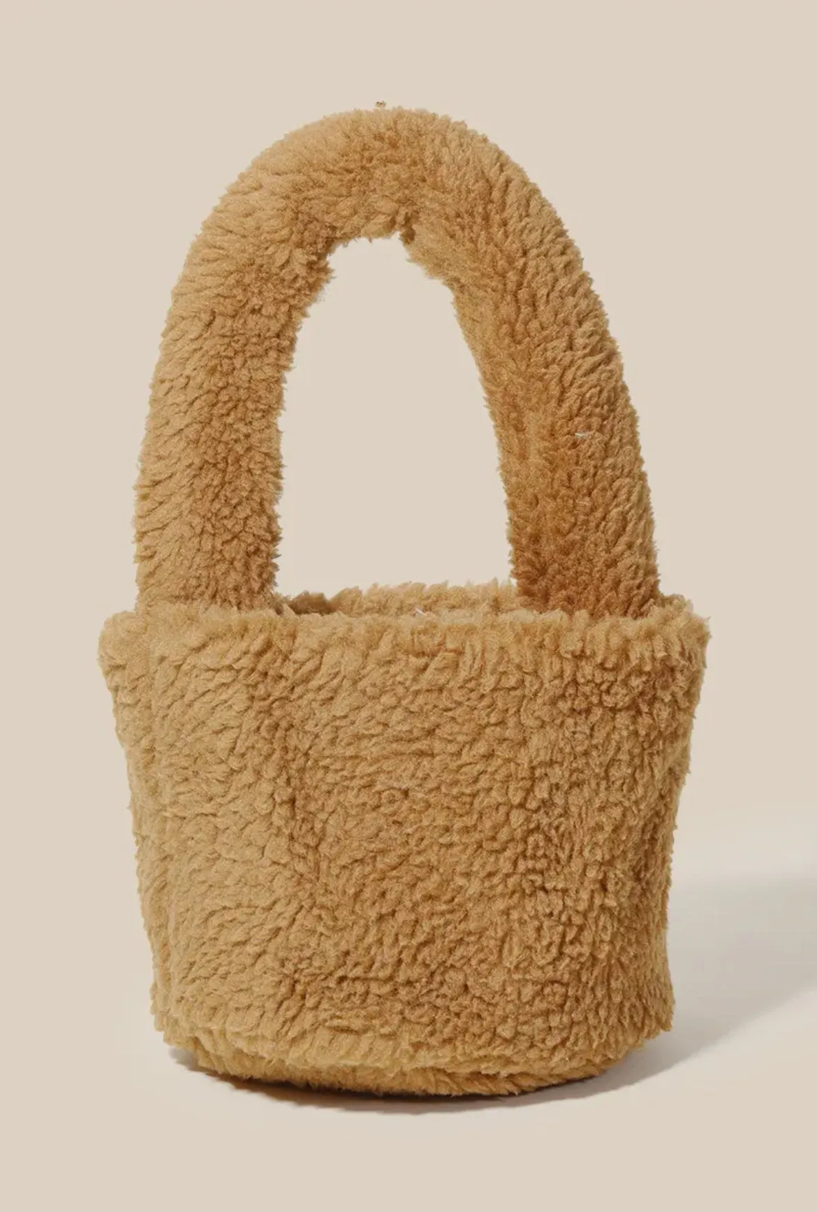 Mini Sherpa Bucket Bag