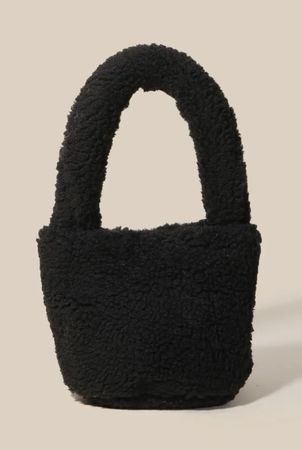 Mini Sherpa Bucket Bag