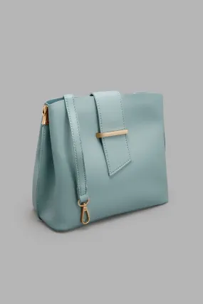 Mint Bucket Cross Body Bag